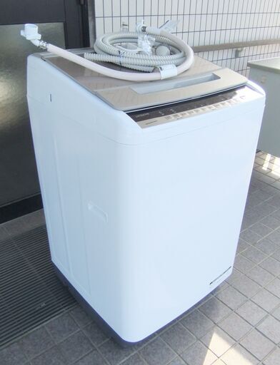 日立 ビートウォッシュ 全自動洗濯機 BW-V80E 8.0kg 2019年製 **12701SO