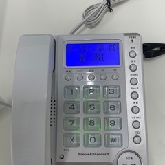 カシムラ 電話機(留守電付き)の画像