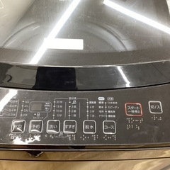 ニトリ 全自動洗濯機 2022年製 NTR60 BKN 6.0kgの画像