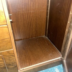 ☆現状品☆カリモク　電話台　傷ありの画像