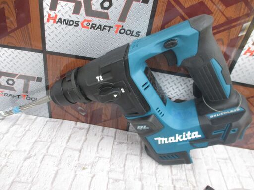 マキタ makita HR171D ハンマドリル 中古品 本体/ケース/ハンドル付き 17mm 18V ※名前印字跡有 【ハンズクラフ