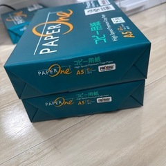 未開封A5コピー用紙 500枚×2袋の画像