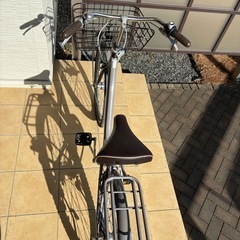 26インチ自転車 3段変速 倉庫保管・丁寧使用 防犯登録解除の画像