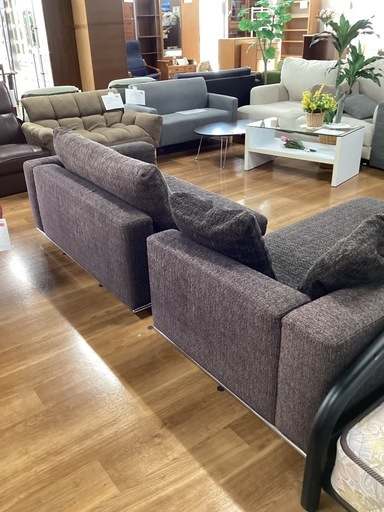 Ｌ字型ソファ【町田市再生家具】　253124