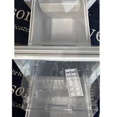 ◆ SHARP 冷蔵庫 ジャストサイズ！◆ 配送・設置🆗清掃🆗 21年製 1人暮らしの画像