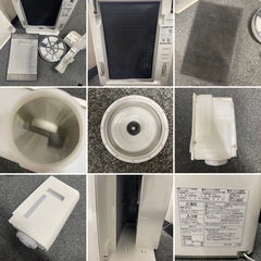 ★手渡しのみ　 Panasonic パナソニック 加湿空気清浄機 F-VXF65 ホワイト nanoe 2011製 通電確認済み (k11167-お28-1)の画像