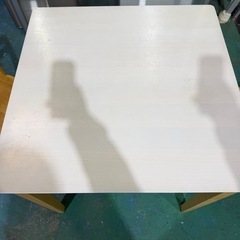 ナフコ　ダイニングテーブルセットの画像