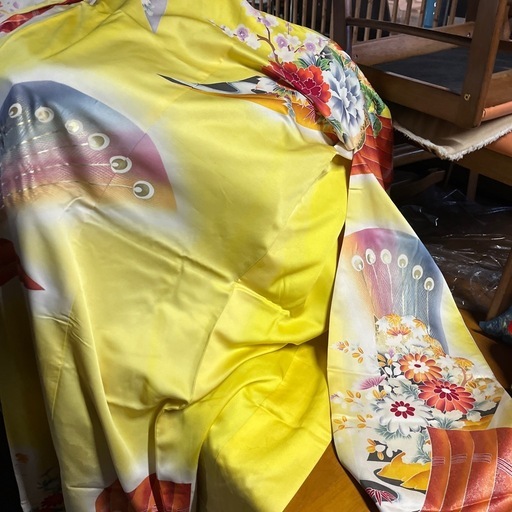 打掛4枚　現状品　色褪せあり