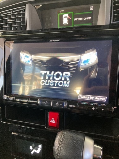 ALPINE 9型ナビ　X9VDS ナビ連動ETC付き