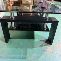 ガラスローテーブル 幅1000mm奧600mm高420mm★美品★の画像