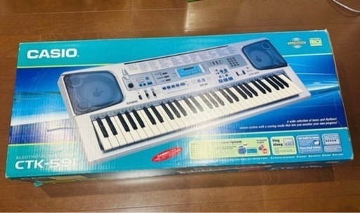 カシオ CASIO 電子キーボード CTK-591