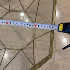 ガラス　ローテーブルの画像