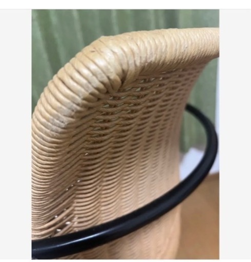 引き取り限定】 IKEA GREGOR ラタン製 デスクチェア 大阪 枚方市 (gen