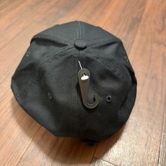 adidas コットンツイルベースボールキャップ　黒色　OSFX 未使用　正規品の画像