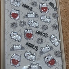 【国内生産 新品未開封 NEKOぷくぷくキャンディシール】の画像