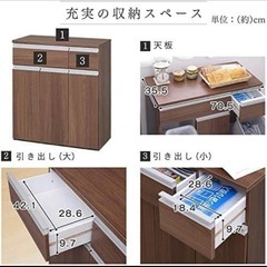 ゴミ箱収納棚の画像