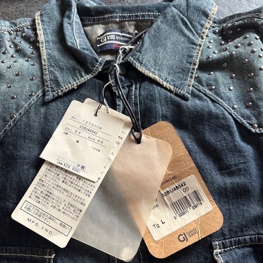 GAUDI JEANS ダークデニム シャツ