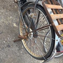 自転車　昭和レトロの画像