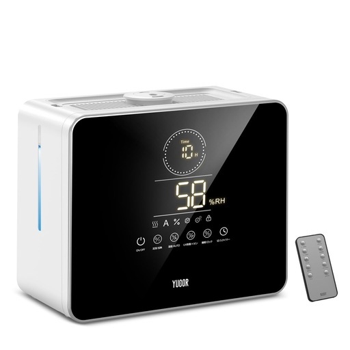 加湿器 大容量9L加熱式 超音波式 ハイブリッド式加湿器 加湿器 大容量9L加熱式 超音波式 ハイブリッド式加湿器 卓上 (にこ