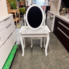 A2039🌟配送設置可能🙌ホワイトドレッサー猫脚ドレッサー の画像