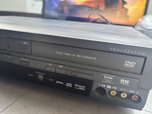 DXR160VビデオDVD一体型