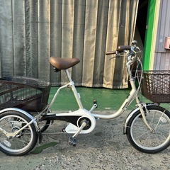 No.619 パナソニックビビライフ BE-ELR83 整備済み 電動アシスト三輪自転車の画像