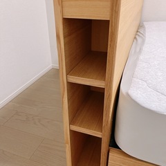 ダブルベッド　フレームのみの画像