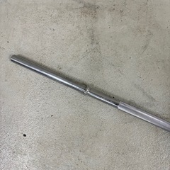 iROTEC アイロテック バーベル用 シャフト 約180cm 留め具付き 筋トレ ベンチプレス トレーニングの画像