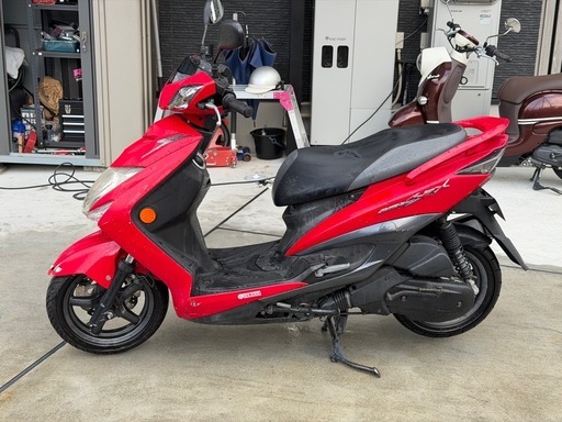 代車に使う為一旦停止します。 タイヤ新品 メンテしました！ 自賠責付き se44j シグナスX SR 3型　下取り車　乗って帰れます
