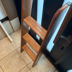 2段ベット階段の画像