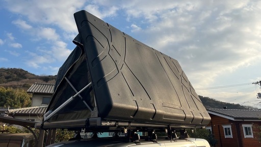 GRESS ROOF TENT 電動ルーフテント (黒鶴) 湯野の外装、車外用品の中古