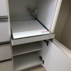 【ジャングルジャングル石津店】泉洋化工 システムキッチンボード ソフトクローズ キッチン家具 ホワイト キッチン収納 幅99cm 大型 大容量収納 新生活 収納 堺市 西区 東区 北区 南区 堺区 石津の画像