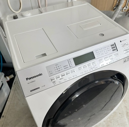 送料取り付け無料！完全分解洗浄済！Panasonic NA-VX900AL 2020年製　ドラム式洗濯機　ヒートポンプ式