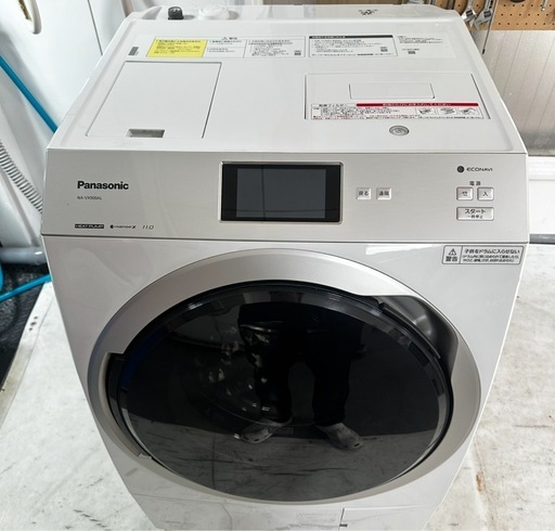 送料取り付け無料！完全分解洗浄済！Panasonic NA-VX900AL 2020年製　ドラム式洗濯機　ヒートポンプ式