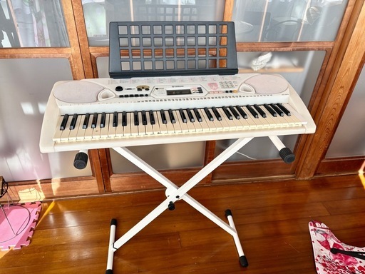 【美品・動作良好】YAMAHA ヤマハ 61鍵盤 キーボードEZ-J23 電子キーボード ピアノ YAMAHA ヤマハ 61鍵盤 EZ-J23 ACアダプタと