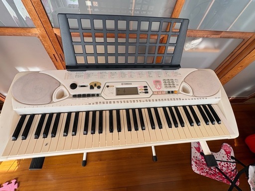 電子キーボード ピアノ YAMAHA ヤマハ 61鍵盤 EZ-J23 ACアダプタと