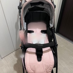 ※美品【2024年モデル/限定カラー/ドリンクホルダー付】combi ベビーカー スゴカルS の画像