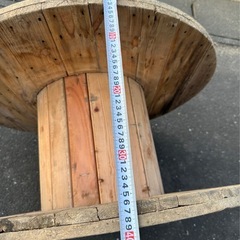 【美浦村布佐】大きめの木製ケーブルドラム売ります の画像