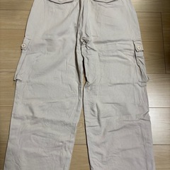 BROKEN BASE  カーゴパンツ ホワイトの画像