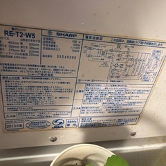 Sharp製電子レンジの画像
