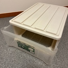 【取りに来ていただける方、お譲りします】収納ケースの画像