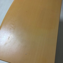 【デスク／机】木目調パソコンデスク 幅90cm 在宅ワーク・学習用の画像