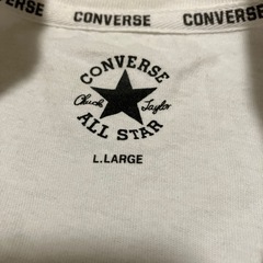 古着　converse   Ｌ　 半袖　Tシャツ  男女兼用の画像