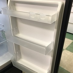 ジャングルジャングル貝塚店　冷蔵庫　ハイアール　黒　ブラック　右開き　2ドア 2023  148L  製氷皿　リサイクル　貝塚市　二色浜の画像