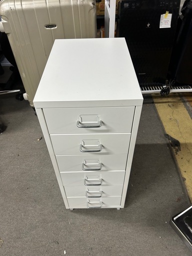 IKEA キャビネット金属ラックキャスター付き (錬金堂 宇都宮店) 宇都宮