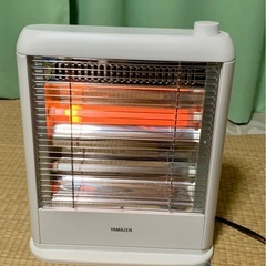 山善　電気ストーブの画像