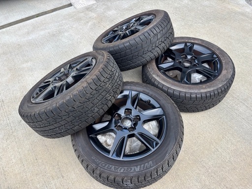 205/55R16 AUDI A3純正ホイール/スタッドレスタイヤ (airwave74) 羽島