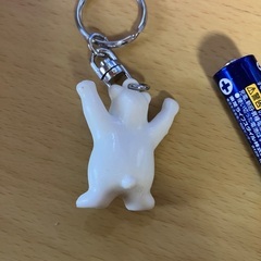白くまくん　キーホルダー　日立ノベリティの画像