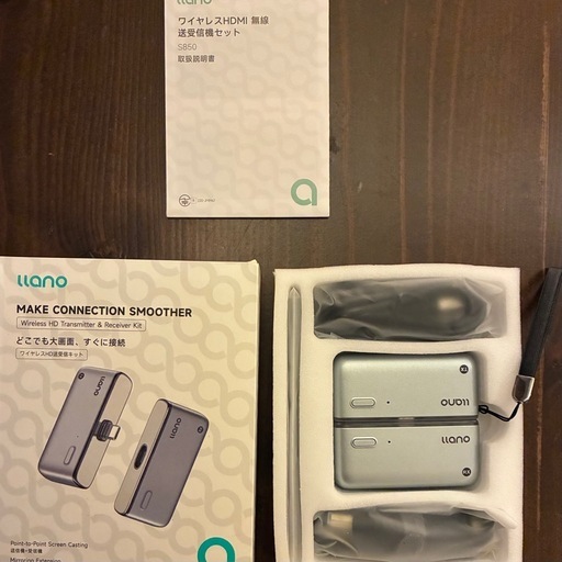2025年新登場 世界最小クラス」llano ワイヤレスhdmi 無線 送受信機