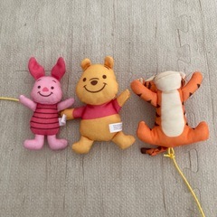 えらべる回転プーメリー（箱・説明書・部品全て有）動作確認済 ベビージム プーさんの画像